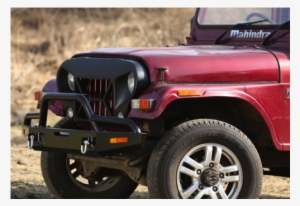 Front Rocky Winch Compatible Bumper Mahindra Thar - Mahindra Thar #2460415