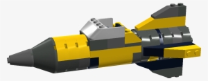 Yellow Classic Rocket - Lego Rocket Yellow #2460838