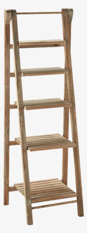 Wooden Staircase - Étagère Échelle #2461208