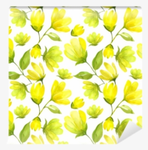 Floral Seamless Pattern Watercolor - Watercolor Painting #2461210