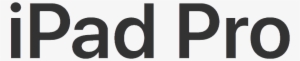 Apple Ipad Pro Wordmark 2017 - Ipad Pro Logo #2461918