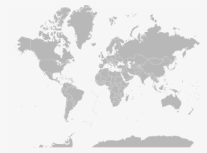 Open - World Map Mercator Svg #2462282