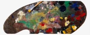 Canvas Art - Paleta De Pintor Png #2462502