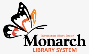 Monarch Library System Logo White Wings - Eastern Shores Library System #2462870