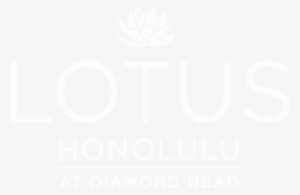 Lotus Honolulu Logo White - Lotus Honolulu At Diamond Head #2463002