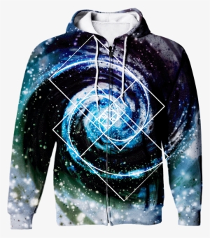 Mock-up Of The Galaxy Full Zip Design Made By Disillusion - Design #2463328