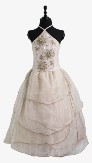 Dolly By Le Petit Tom Belle Tutu Dress In Champagne - Tutu #2463512