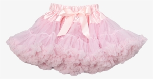 Pink Chiffon Pettiskirt Tutu - Miniskirt #2463773