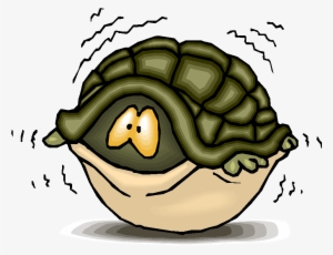 Image Turtle - Turtle Inside Shell Cartoon #2464016