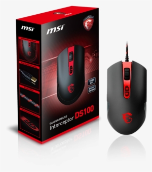 Msi Interceptor Ds100 Gaming Mouse - Mouse Msi Ds 100 #2464063