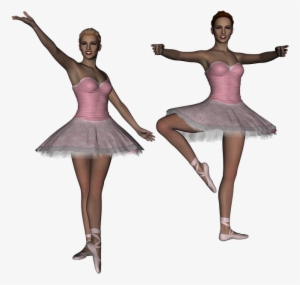 Ballet, Ballerina, Dancer, Girl, 3d, Render, Tutu - Ballet #2464086