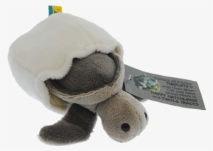 Moonlight Grey Turtle Hatchling Plush Toy With Attached - Doll #2464108