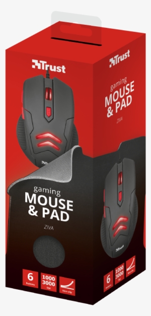Ziva Gaming Mouse - Trust Megapixel Usb2 Auto Focus Webcam Wb-6300r Web #2464195