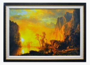 Corporate - Sunset In The Rockies Albert Bierstadt #2464574 Corporate - Sunset In The Rockies Albert Bierstadt #2464574