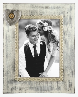 "naples" Portrait Frame, Grey, 10 X 15 Cm - Gefaltete Foto-hochzeit Danken Ihnen Karte #2464823
