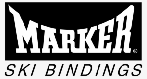 Marker Logo Png Transparent - Marker Bindings Logo #2464915