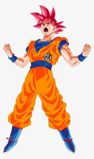 Goku Super Saiyan God Power Up Palette 1 By Eymsmiley-d92yoor - Goku Ssj God Png #2465177