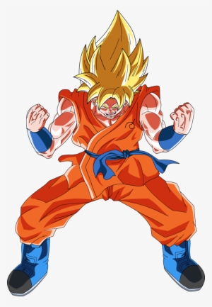 Goku Power Up Png - Goku Ssj Power Up #2465401