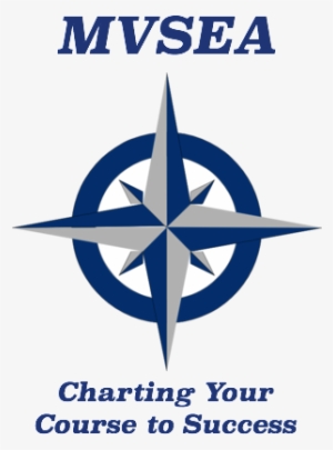 mvsea Is Attending The 2017 Surface Navy Association - Blue Compass Rose #2467220