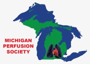 Cropped Mi Perf Logo - Michigan Hard Water Map #2468604