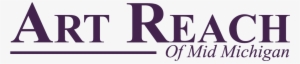 Art Reach Logo Purple - Art Reach Of Mid Michigan Logo #2468886