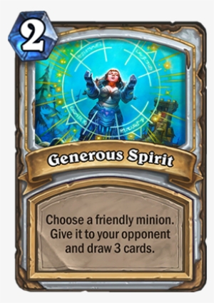 Generous Spirit Card - Zereks Cloning Gallery #2469031