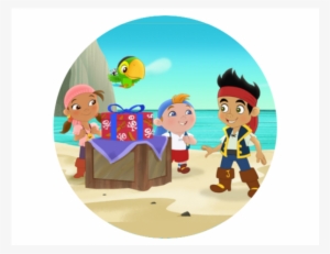 Jake And The Neverland Pirates Map Png - Jake And The Neverland Pirates Circle #2469852
