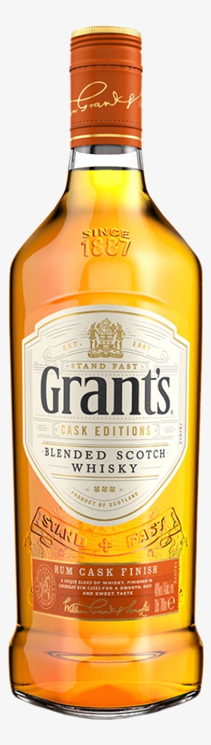 Grant's Triple Wood Rum Cask Whisky - Grants Cask Edition Rum #2470194