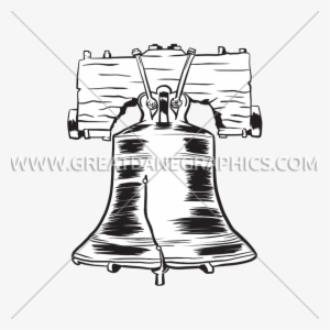 Clip Art Transparent Stock Liberty Bell Clipart Black - Drawing #2470749