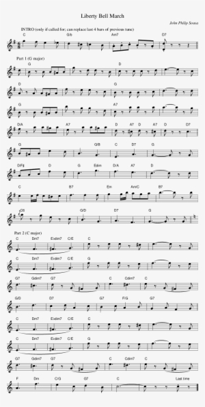 Listen To Liberty Bell March - Sheet Music #2470862