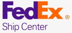Fedex Ship Center - Fedex Federal Express Logo #2471091