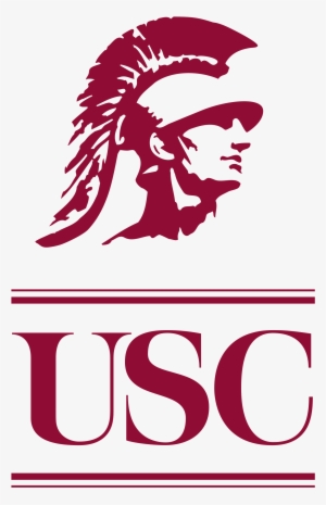 Usc Logo Png Transparent - Usc Trojans Logo Black And White #2471299