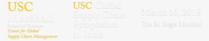 Usc Global Supply Chain Symposium - Aes #2471873