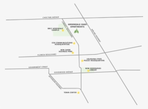 Simplified Map Ardendale - Diagram #2472272