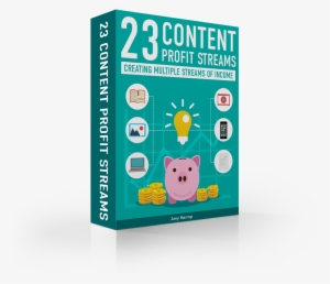 23 Content Profit Streams Box Png - Jvzoo #2472274