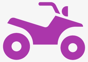 Atv Quad Purple - Atv Four Wheeler Clipart #2472780