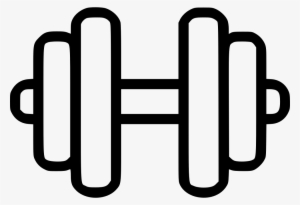 Gym Exercise Effort Gymnastics Activity Fit Weight - Dumbbell Clip Art #2472894