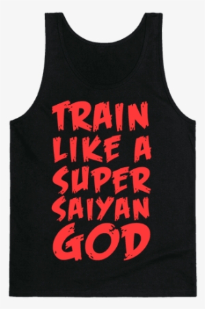 Train Like A Super Saiyan God Tank Top - No One Lifts Like Gaston #2473023