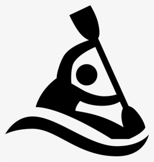 Canoe Icon - Kayak Clip Art #2473306