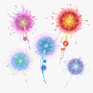 Fireworks Element In The Lantern Festival #2473733