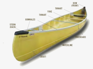 Anatomy Of A Canoe - Wenonah Canoe #2473822