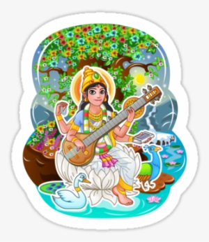 Goddess Saraswati Png Download " - Saraswati #2473848