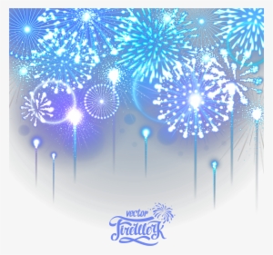 Vector Library Download Fireworks Dazzling Transprent - Fire Works Images Png #2474157