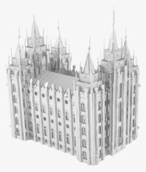 Picture Of Salt Lake City Temple - Lighthouse Of Alexandria By Metal Earth #2474222