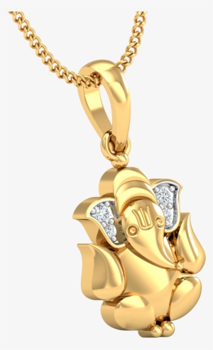 Ganesha Pendant - Gold #2476054
