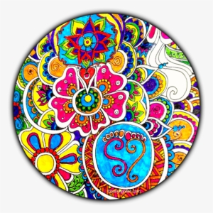 Laxmi Feet- Drawing Mandalas And Being Alone In Nature - Drawing #2476726