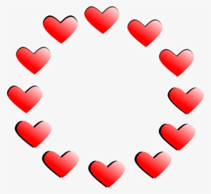 Shaded Hearts Clip Art At Clker - Dil Images In Png #2478006