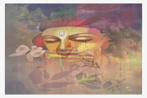 Abstract Lord Krishna Background - Modern Art #2479935