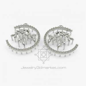 Earrings Model For D Printer Design Pinterest - Earring #2480655