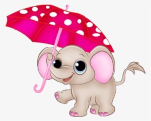 Cute Baby Elephant Cartoon #2481145